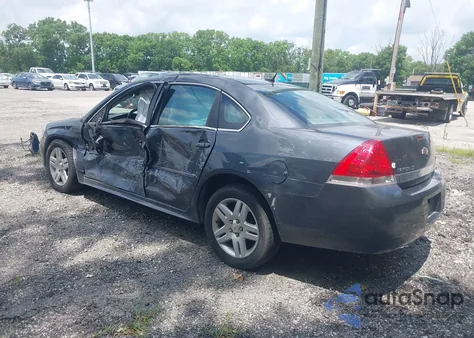 2011 Chevrolet Impala Lt из США, поврежденный, VIN 2G1WB5EK3B1288124